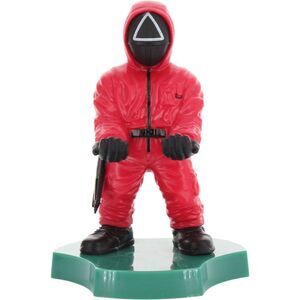 Squid Game: Triangle Guard Holdems, Mini Cable Guys Phone Stand and